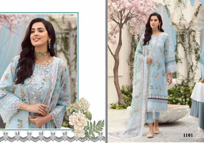 Shai Libas Saadia Asad Noor 4 Festive Wear Cotton Designer Pakistani Salwar Suits Collection